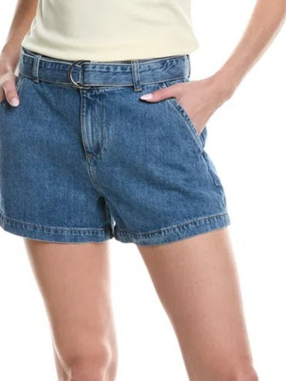 Frame Denim Le Trouser Meadow Short Size 27 - Picture 2 of 7